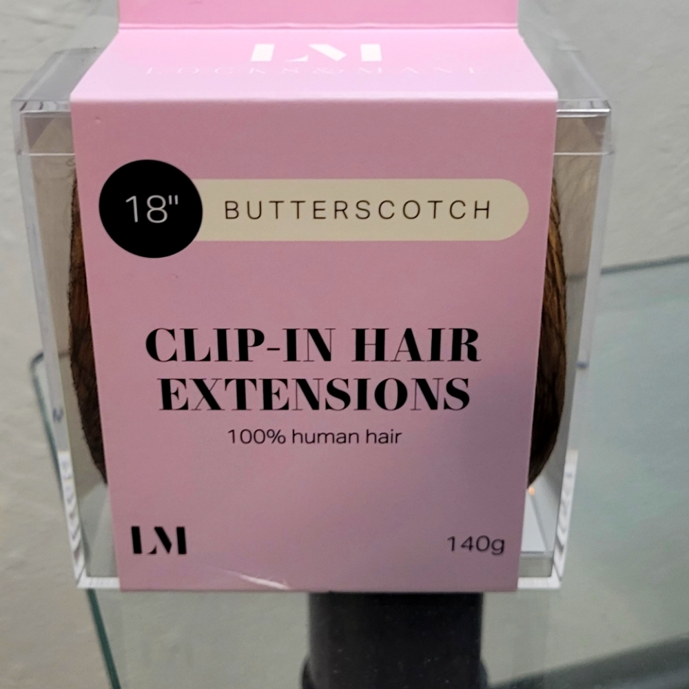 Locks & Mane 18'' Clip-in Human Hair Extension